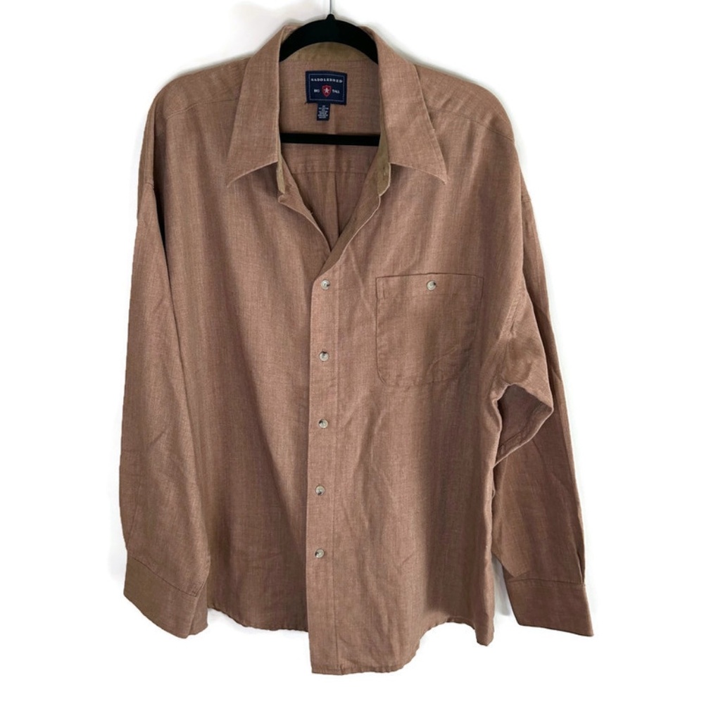Saddlebred Big & Tall Men's Long Sleeve Button Down Shirt 2X (NWOT)